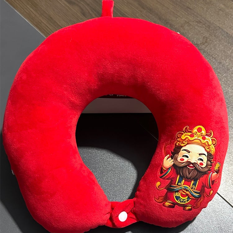 Wholesale U-shaped pillow custom logo office lunch break pillow neck pillow travel neck pillow aircraft car U-shaped pillow - Image 1