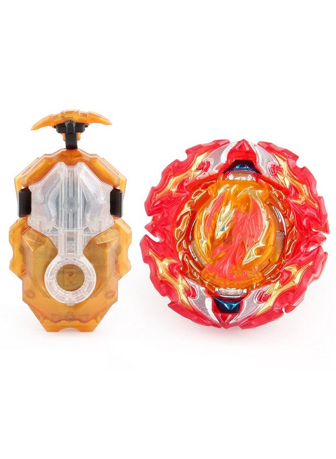 Esste Battling Tops Burst DB B-191 Prominence Phoenix Tapered Universe with Right/Left Spin Bey Blades Launcher, Gaming Top Spinning Toy Gift for Boys (B-191-02) - Image 1