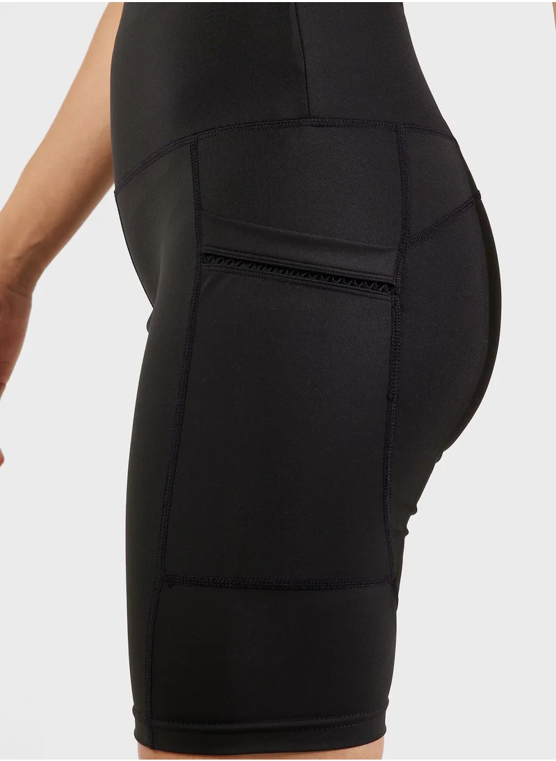 فورورد Biker Shorts With Side Pocket
