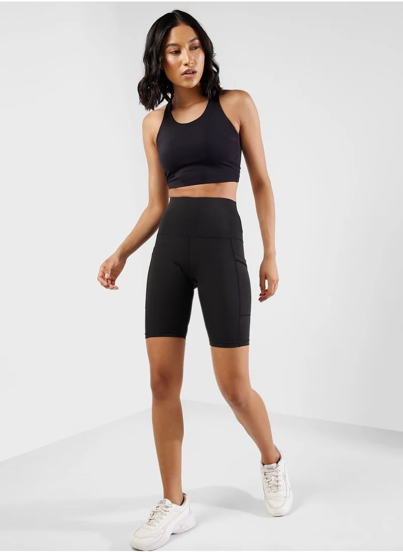 فورورد Biker Shorts With Side Pocket