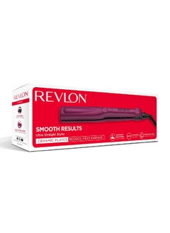 Revlon Ceramic Coating Hair Straightener Purple and Black 7.5 x 12.5 x 34 cm RVST2176  - Image 3