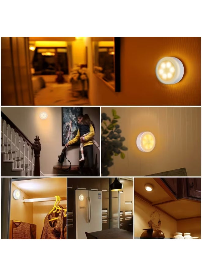 LED Motion Sensor Night Lamp USB Rechargeable, Intelligent Human Sensing Bedside & Desk Lamp – Magnetic Staircase & Wardrobe Light for Bedroom, Home & Dorm - Image 4