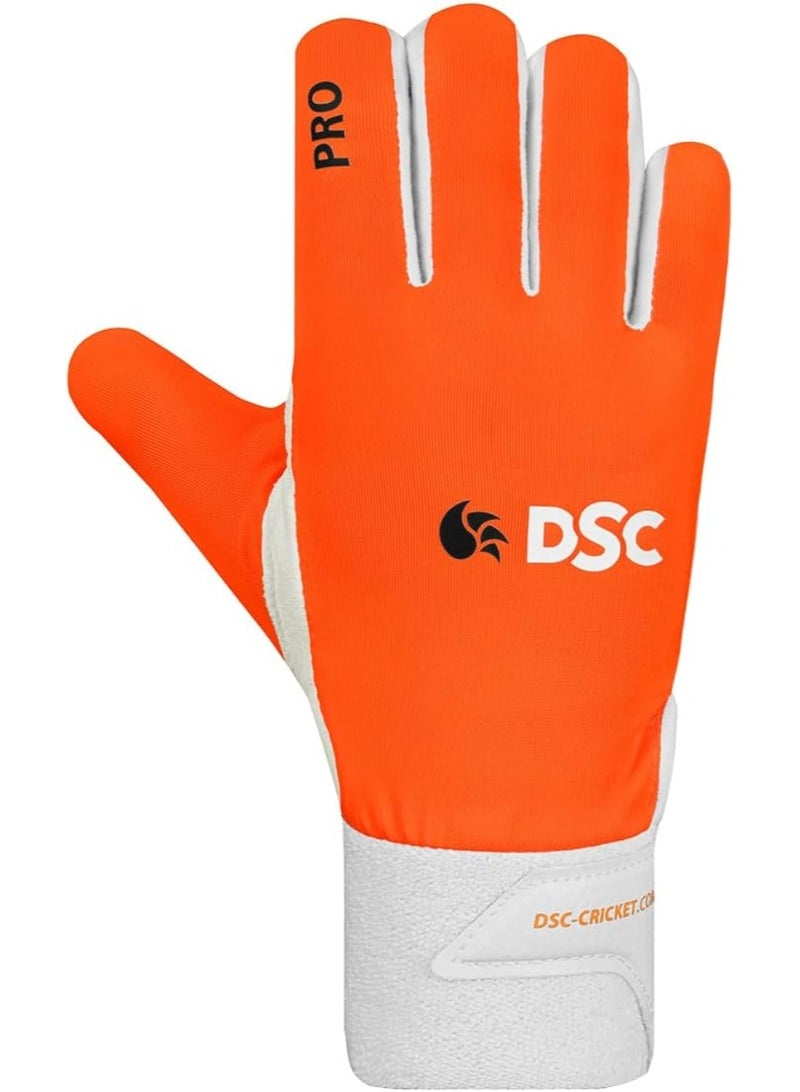 دي أس سي قفازات برو شاميوس الجلدية للكريكيت لحفظ القفازات الداخلية للأولاد | قفازات النخيل الجلدية | امتصاص أسرع للعرق | الراحة الملائمة | متعدد الألوان - Image 2