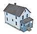 Walthers Cornerstone HO Scale 2 Story Frame House Kit - Image 2