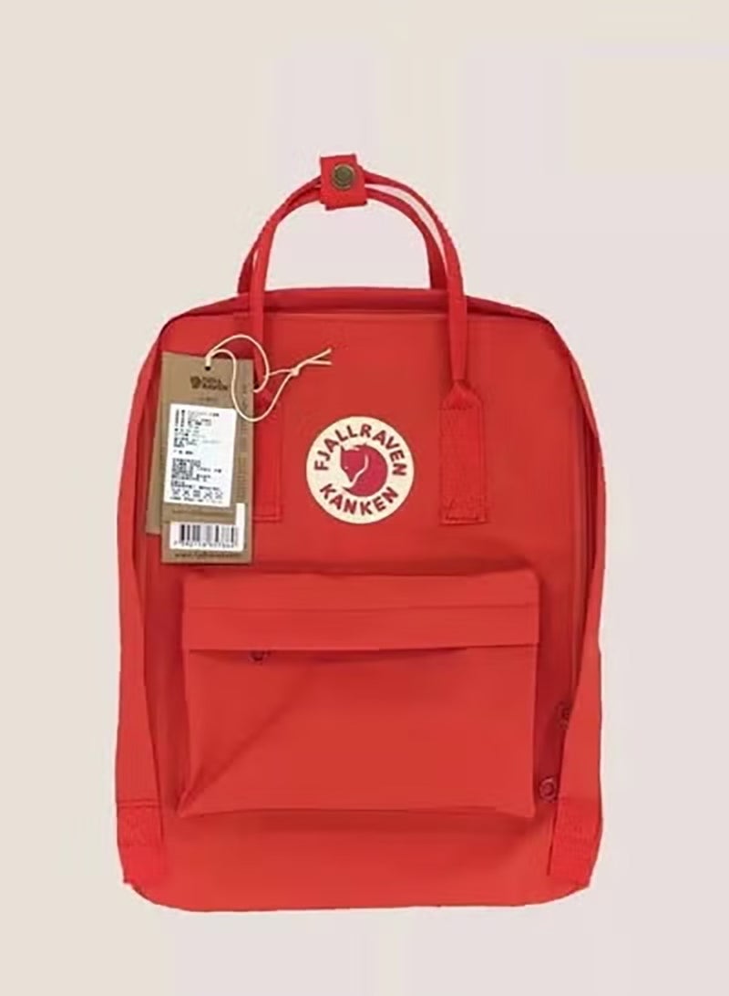 Fjallraven حقيبة ظهر فالجرافن كانكن الكلاسيكية الحمراء الخارجية العصرية