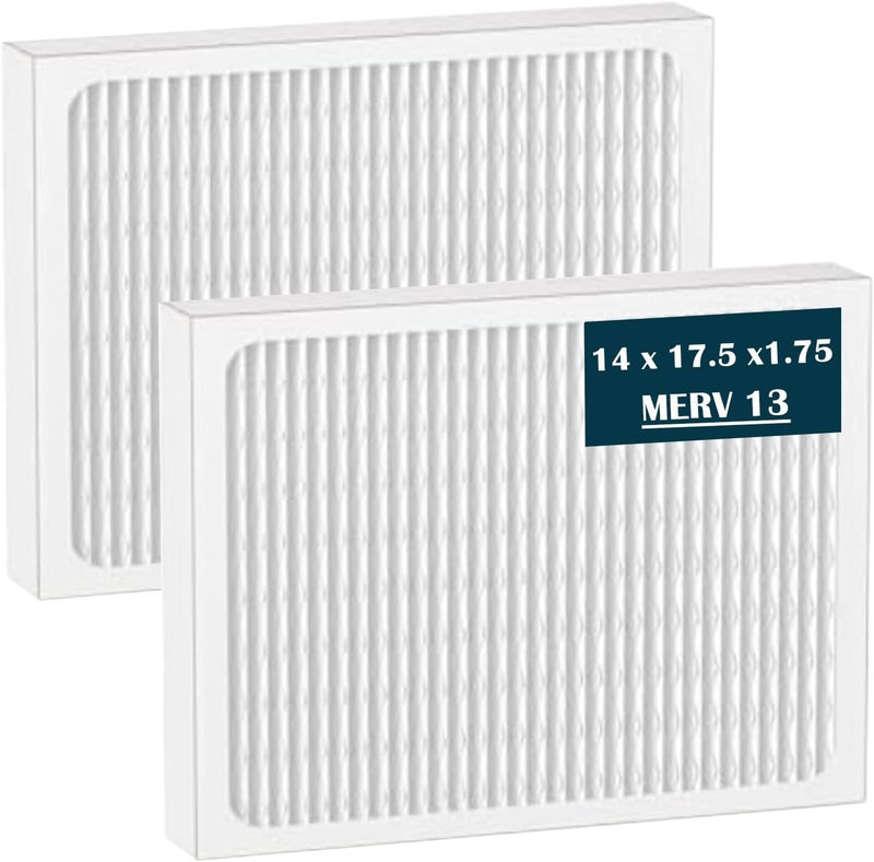 DAODEFUL DR90 Dehumidifier Filter 14 x 17.5 x1.75 MERV 13: for Honeywell DR120 Dehumidifiers (50070171-002) and Santa Fe Advance90, Advance100, Advance120 dehumidifier Models - Used for Basement 2 Pack - Image 1