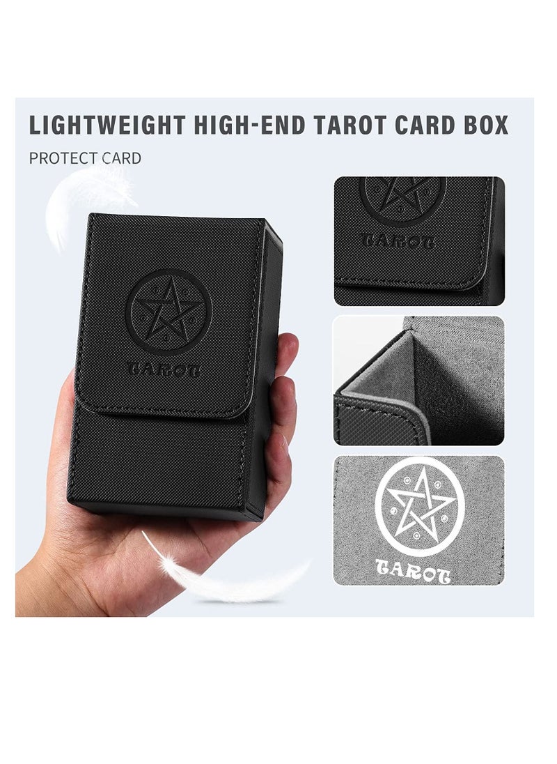 SYOSI - Card Case Souvenir Card Storage Box Collector Card box Large Capacity Holds About 95 Pages for Most Standard Size Fold Top Design Not Included for Cards - Image 1
