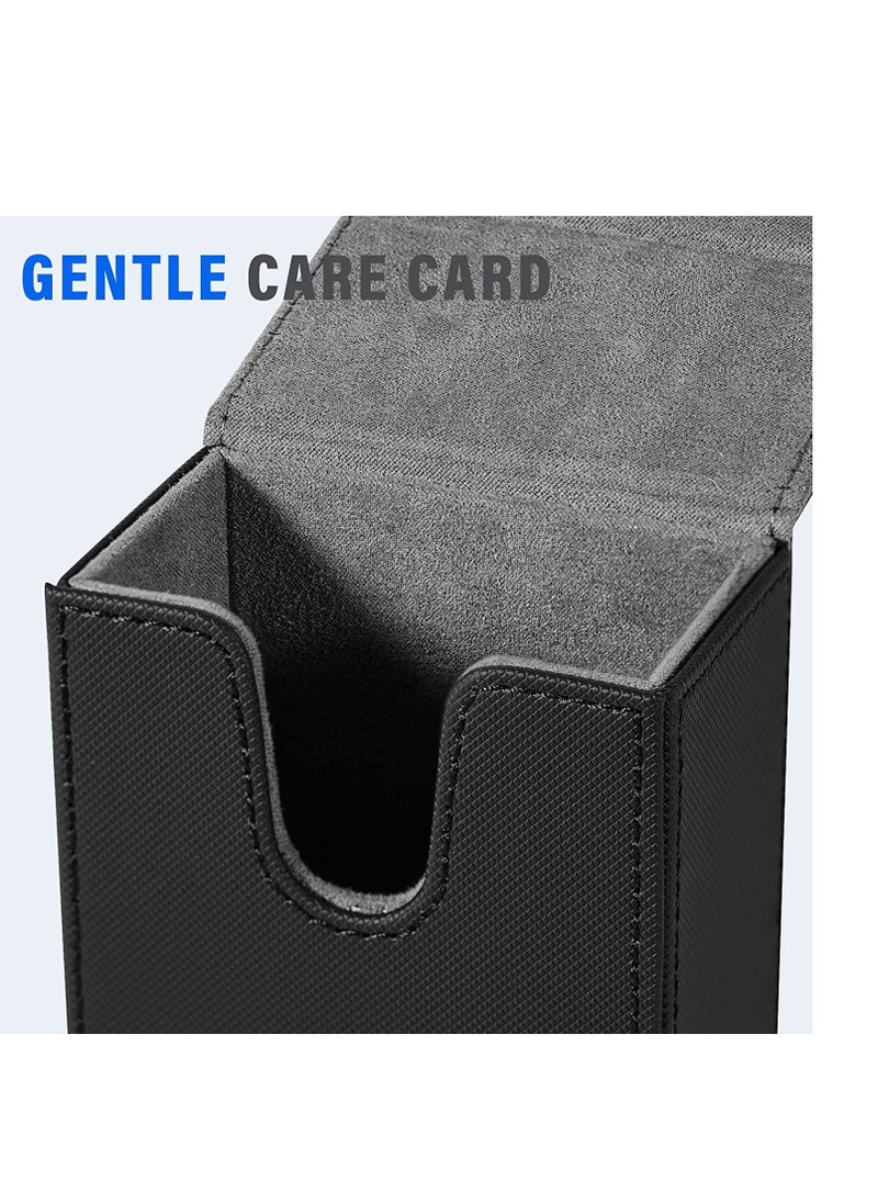 SYOSI - Card Case Souvenir Card Storage Box Collector Card box Large Capacity Holds About 95 Pages for Most Standard Size Fold Top Design Not Included for Cards - Image 1