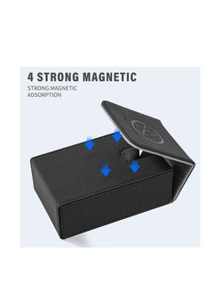 SYOSI Card Case Souvenir Card Storage Box Collector Card box Large Capacity Holds About 95 Pages for Most Standard Size Fold Top Design Not Included for Cards  - Image 3