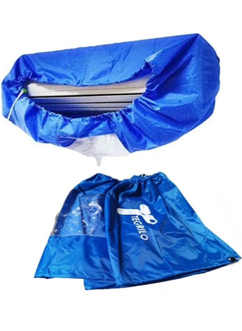 TEGRILO Air Conditioner Cleaning Cover Dust Washing Bag for large size 2P-3P Wall Mounted AC Service  - Image 1
