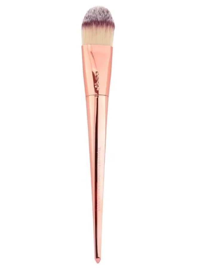 daroge Daroge Professional Tapered Foundation Makeup Brush Rose Gold  - Image 1