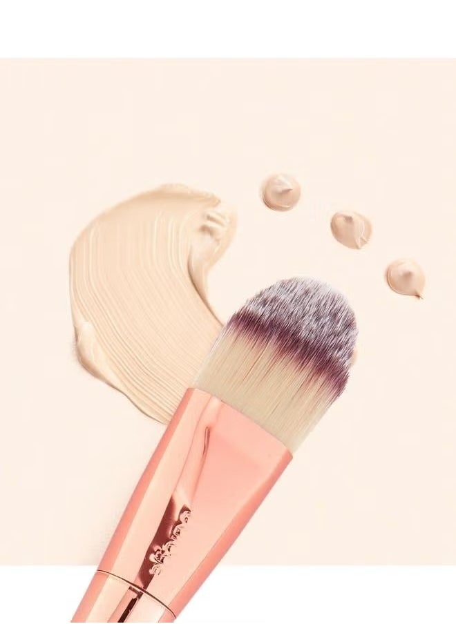daroge Daroge Professional Tapered Foundation Makeup Brush Rose Gold  - Image 3