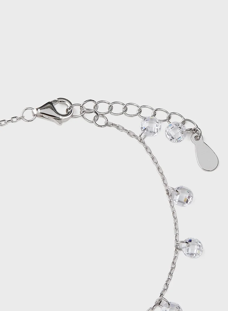 MOMNT Sterling With Cubic Zirconia Bracelet