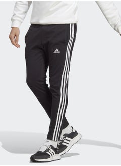 Adidas Essentials Single Jersey Tapered Open Hem 3-Stripes Sweatpants  - Image 1