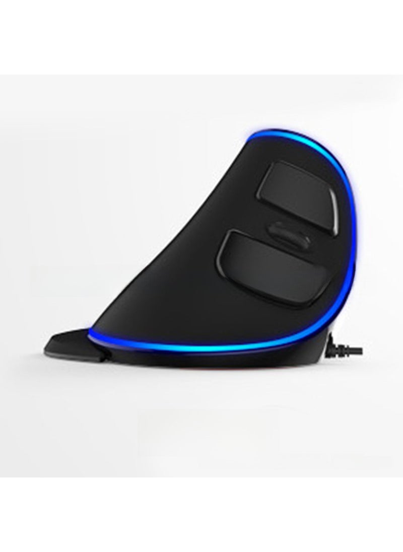Delux M618 Plus Ergonomic Vertical Wired Mouse RGB Standard Edition
