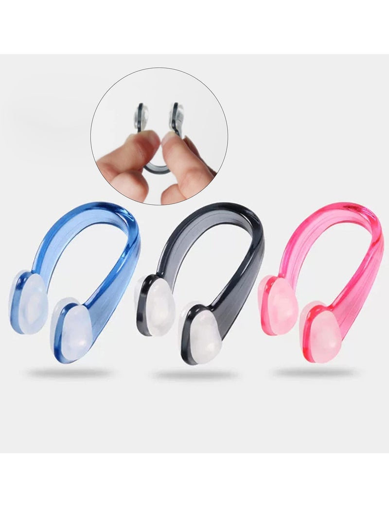 SYOSI 5 Pieces Swimming Nose Clip, Swimming Nose Plug, Waterproof Nose Clip Nose Protector, Training Nose Clip Silica Gel Swim Nose Clip Swim Nose Clip Plug, Protector For Swimming Adult and Kids - Image 5