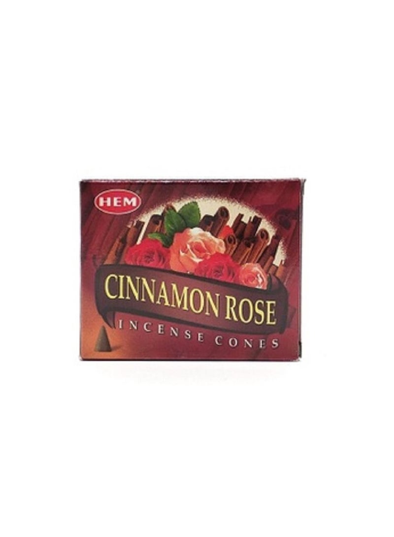 HEM Cinnamon Rose Incense Cones