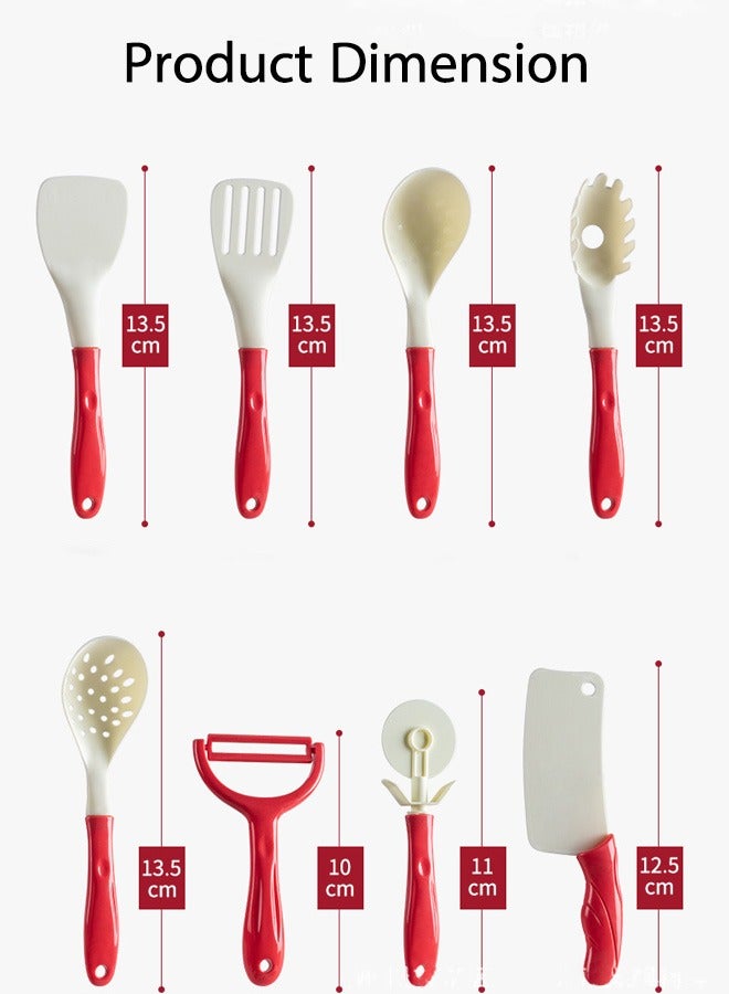 الدليبن مجموعة ألعاب مطبخ الأطفال الكبيرة، أدوات مطبخ بيت اللعب، متعة الطبخ والتقطيع، هدية تعليمية لتنمية المهارات الأساسية في سن مبكرة للأطفال الصغار （59 قطعة） - Image 2