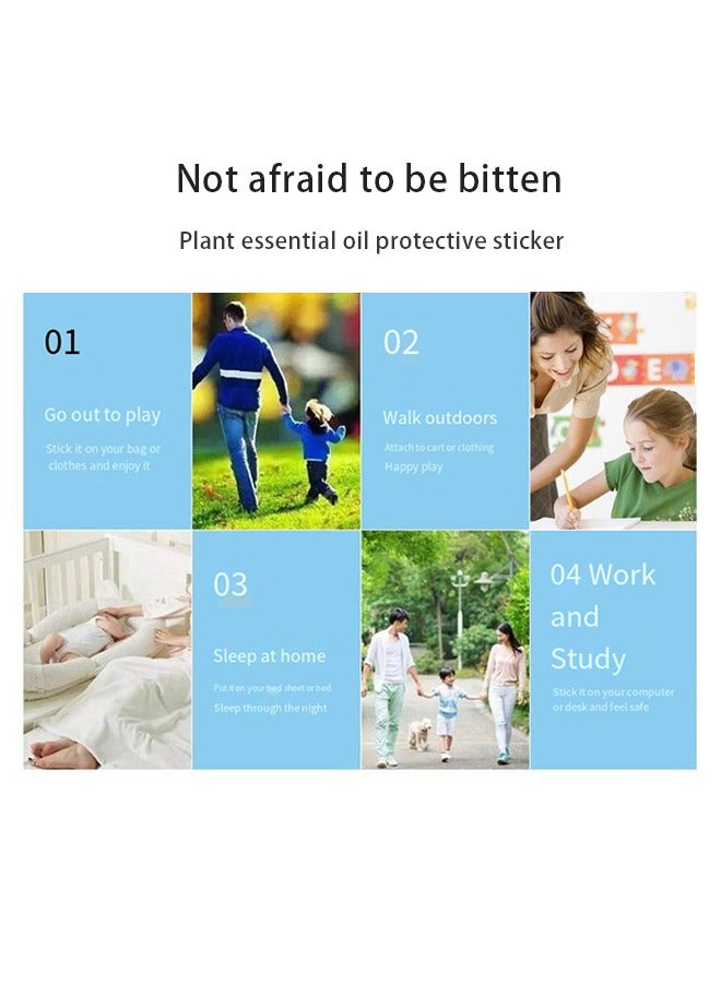 Generic 36 Piece Mosquito Repellent Sticker Natural Pure Essential Oil Insect Repellent Patches Anti Mosquito Patches  - Image 2