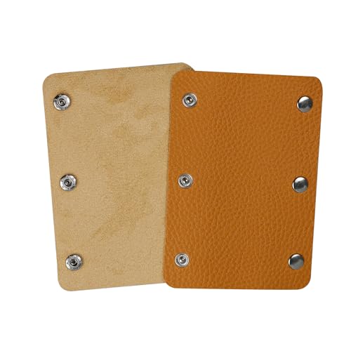 bociloy 2PCS Leather Handbag Handle Wrap Covers, Purse Wallet Strap Protector Pads, Soft Grip for Tote Bag Suitcase Travel Shopping Bag Craft Making Supplies, Brown - Image 3