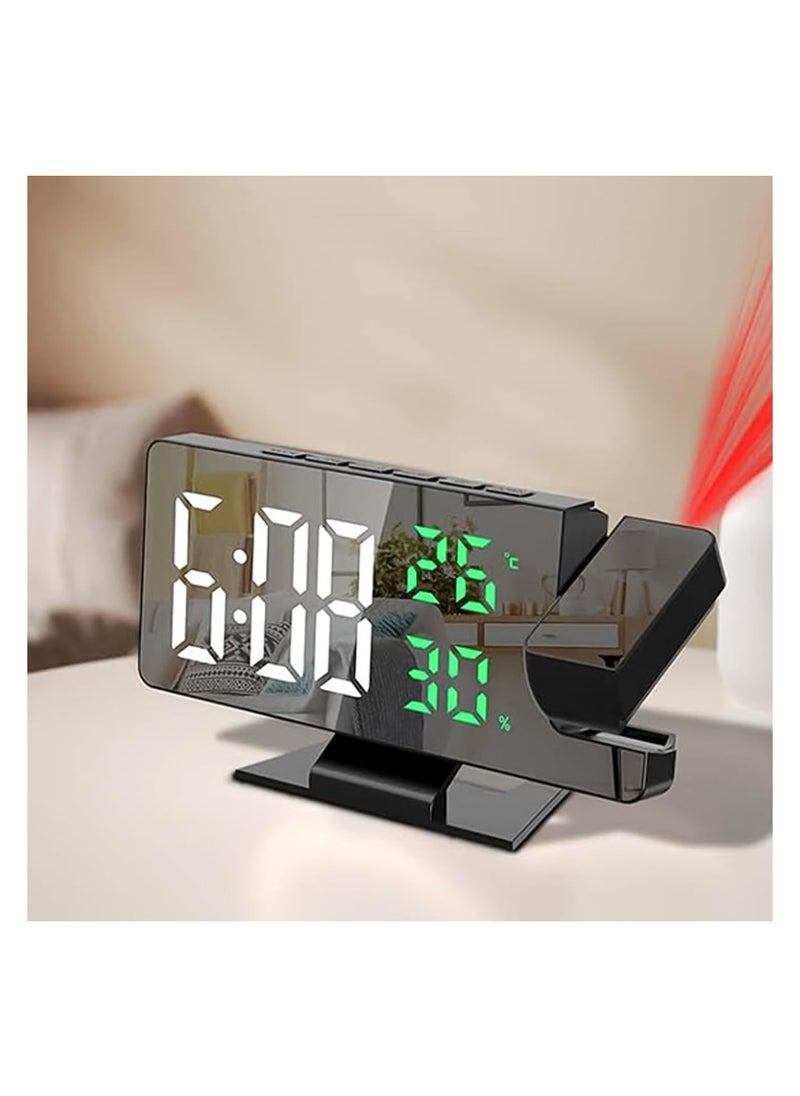 ⏰ Smart LED Mirror Alarm Clock – Stylish Design, Smart Features, Perfect Start to Your Day!