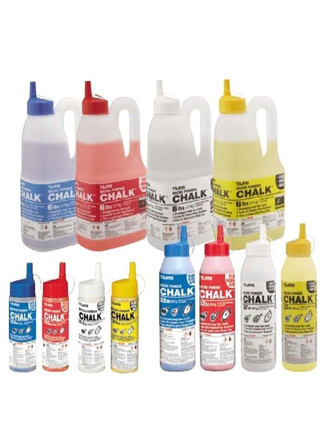 Tajima Micro Chalk - Red 6-lbs (2.7kg) Ultra-Fine Snap-Line Chalk with Durable Bottle & Easy-Fill Nozzle - PLC2-R2700 - Image 3