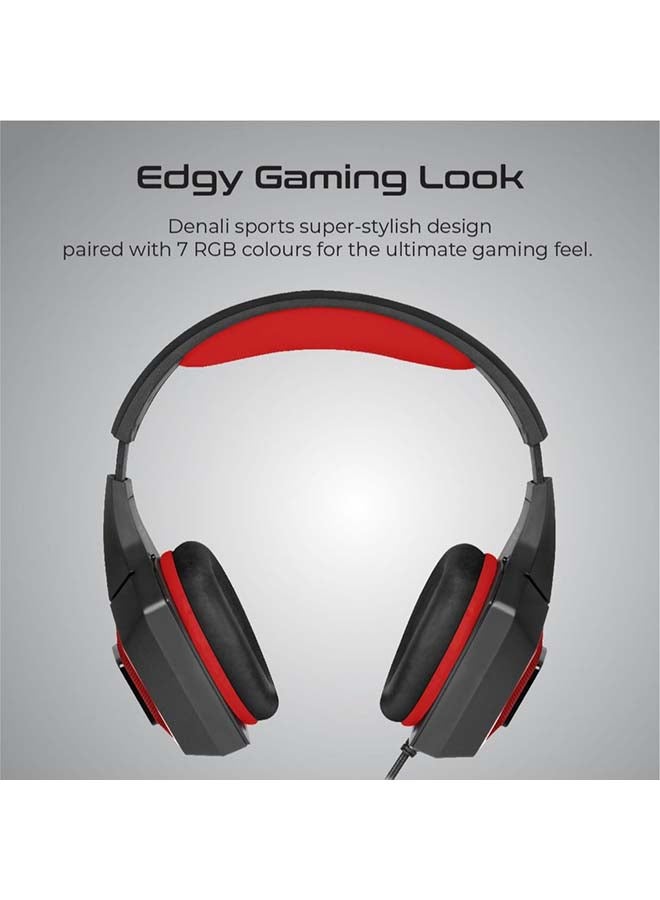 VERTUX Denali High Fidelity Surround Sound Gaming HeadsetFor PS4/PS5/XOne/XSeries/NSwitch/PC - Image 3