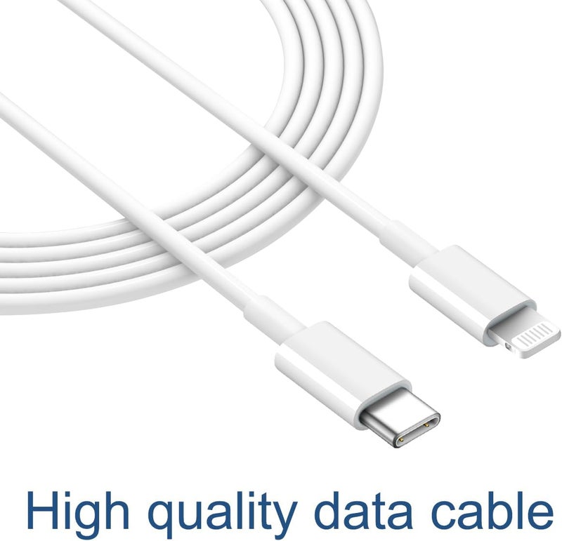 ROMITAZ iPhone Fast Charger Lightning Cable [Apple MFi Certified] 2-Pack USB-C to Lightning Cable (6.6Ft) - Fast Charging Compatible with iPhone 14/14 Plus/14 Pro/14 Pro Max/13/13 Pro/12/12 Pro/12 Pro Max/11/iPad - Image 2
