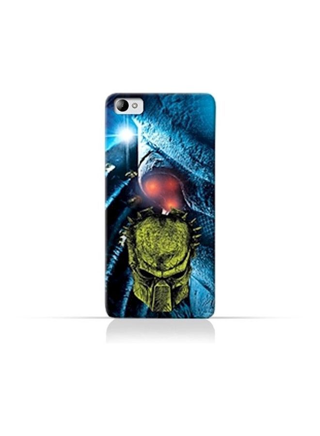 نيبمينينت غطاء حماية من السيليكون بطبعة فيلم Predator Chronicles لهاتف لينوفو S90 سيسلي متعدد الألوان