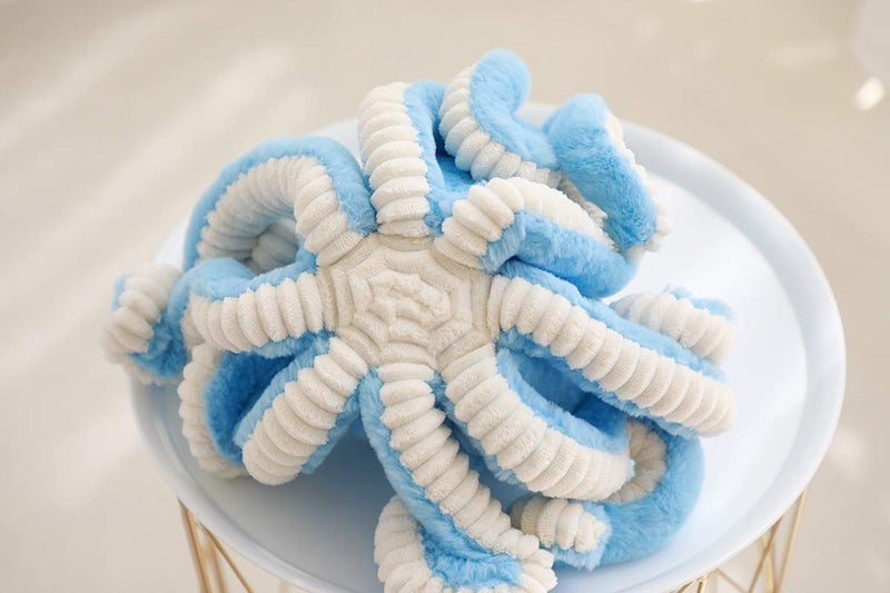 TONGSONG Cute Cartoon Octopus Plush Doll Toys Gift Sea Stuffed Toys for Kids and Lovers Home Decor (Blue, 15.7-Inch) - Image 3