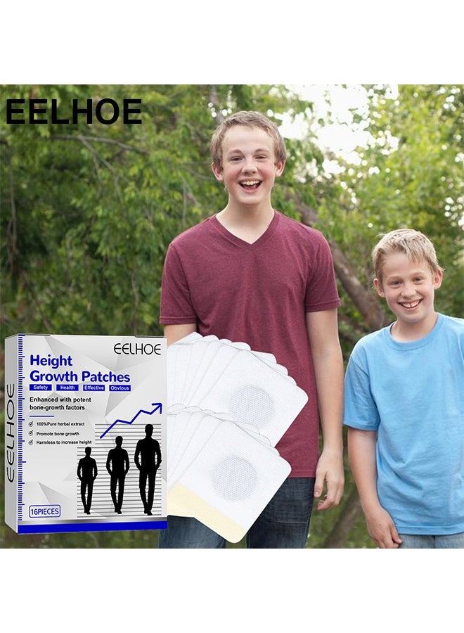 إيلهو 16 بقع نمو ارتفاع ، رقعة زيادة النبات ، تحفيز نقطة الوخز الأخمصية ، المستخلصات النباتية تعزز نمو العظام ، نقاط الوخز بالإبر تحفز رقعة العناية بنمو الطول الصحي