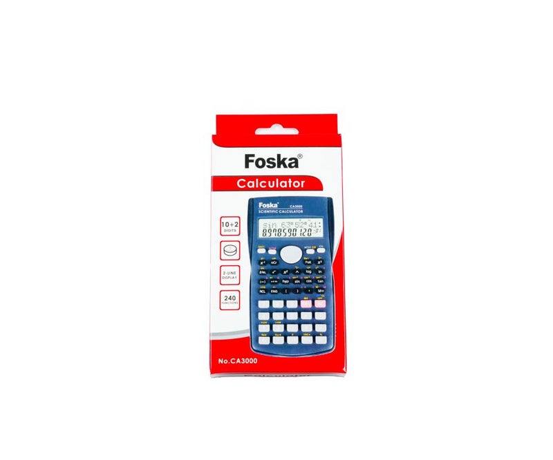 Foska Scientific calculator 10 digits 240 calculations - Image 3