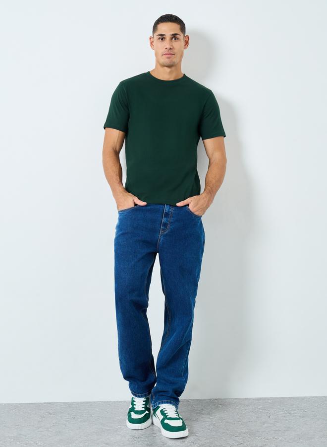 Styli Pure Cotton Compact Jersey Regular T-Shirt - Image 2