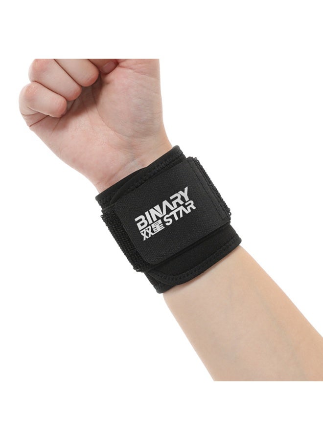 BINARY STAR Adjustable Compression Wrist Wraps (1 Pair) - Gym, Weightlifting, Basketball, Typing, Arthritis & Tendonitis Support for Men & Women " - Image 5