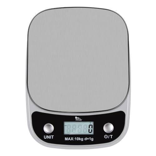 AGM Digital Food Scale, 22 lbs/10kg Multifunction Kitchen Scale with Large Back-lit LCD Display and Tare Function for Cooking Baking Diets - Image 1