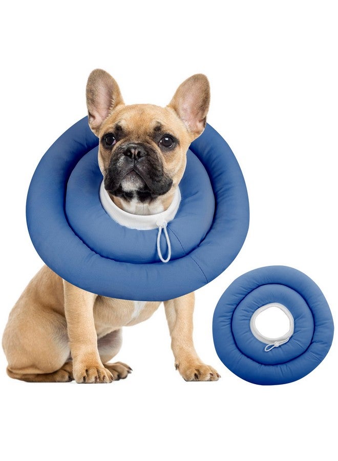 IDOMIK Dog Recovery Collar, Waterproof Soft Dog Cone After Surgery, Comfy Protective Elizabethan Collar Alternative for Dogs Cats, Adjustable Pet Neck Donut Cone Anti-Licking Biting Wounds - Image 1
