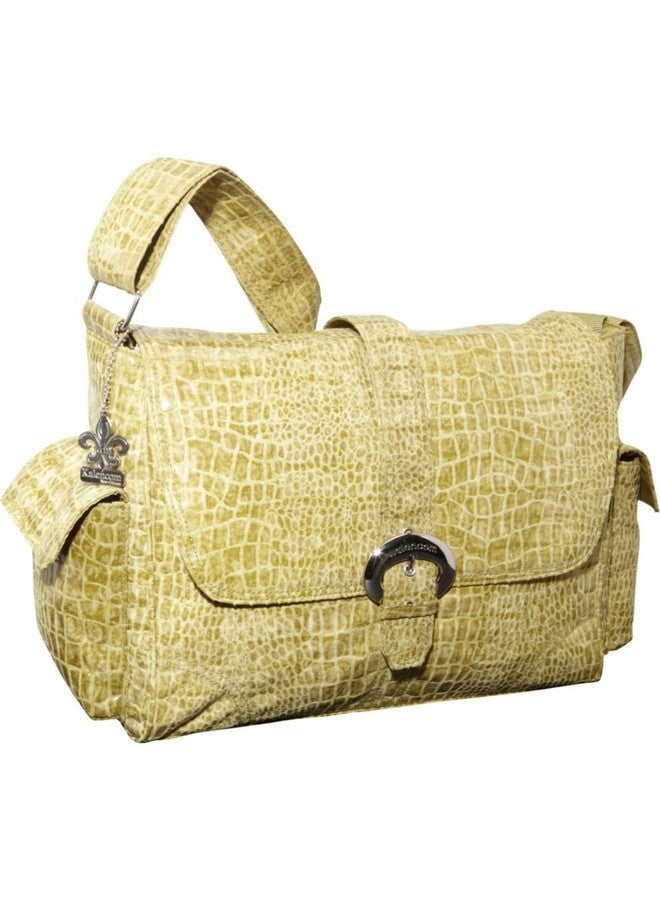 Kalencom Diaper Bag, Crocodile Moss - Image 1