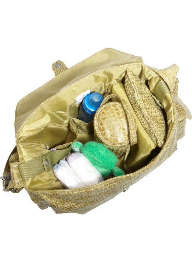 Kalencom Diaper Bag, Crocodile Moss - Image 2