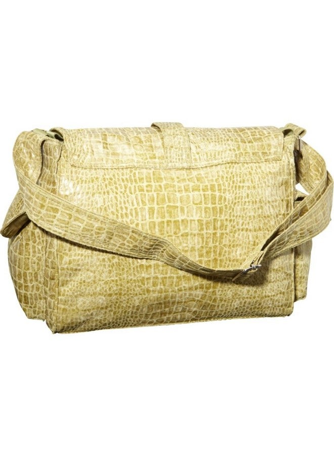 Kalencom Diaper Bag, Crocodile Moss - Image 3