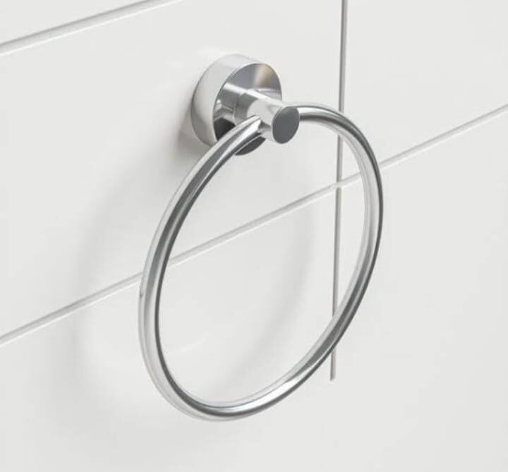 Stainless Steel Wall Mounted Round Towel Ring pck of 10 