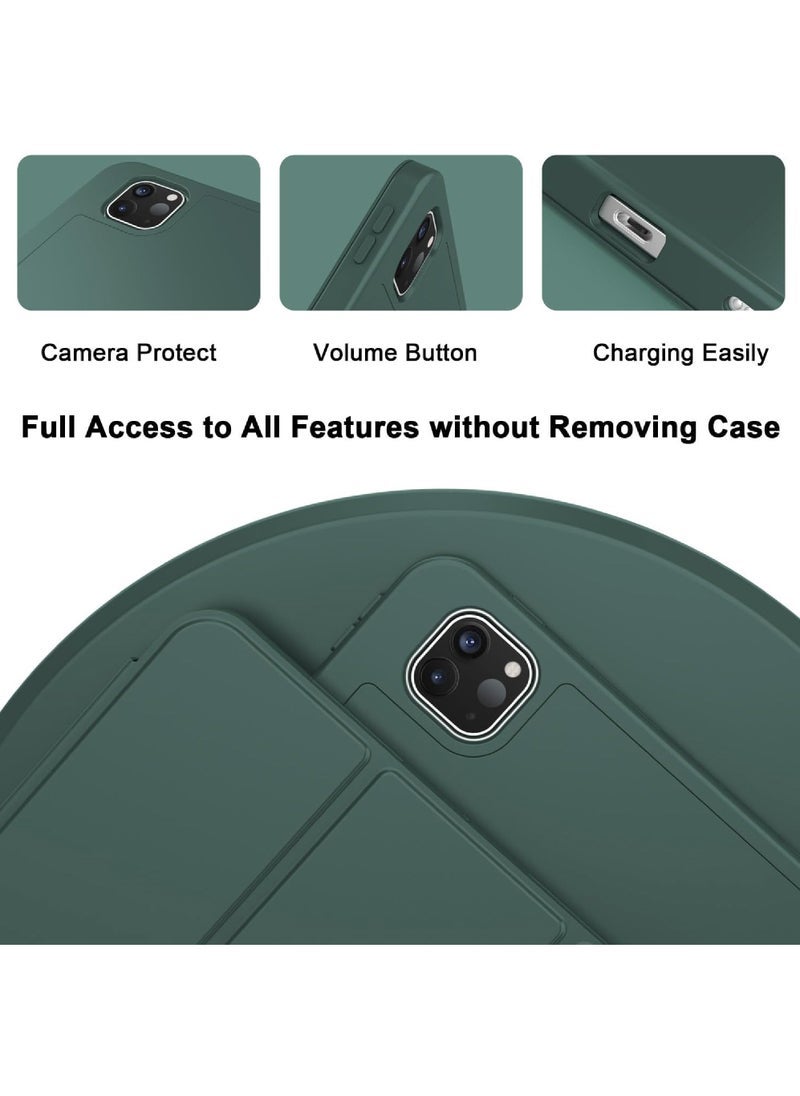 Captaintech Case for iPad Pro 13 Inch Case with Pencil Holder 2024 (M4/7th Gen), 2024 iPad Pro M4 13 Inch Case 【Support Pencil Pro and Pencil (USB-C)】 Support Touch ID and Auto Wake/Sleep  - Image 3