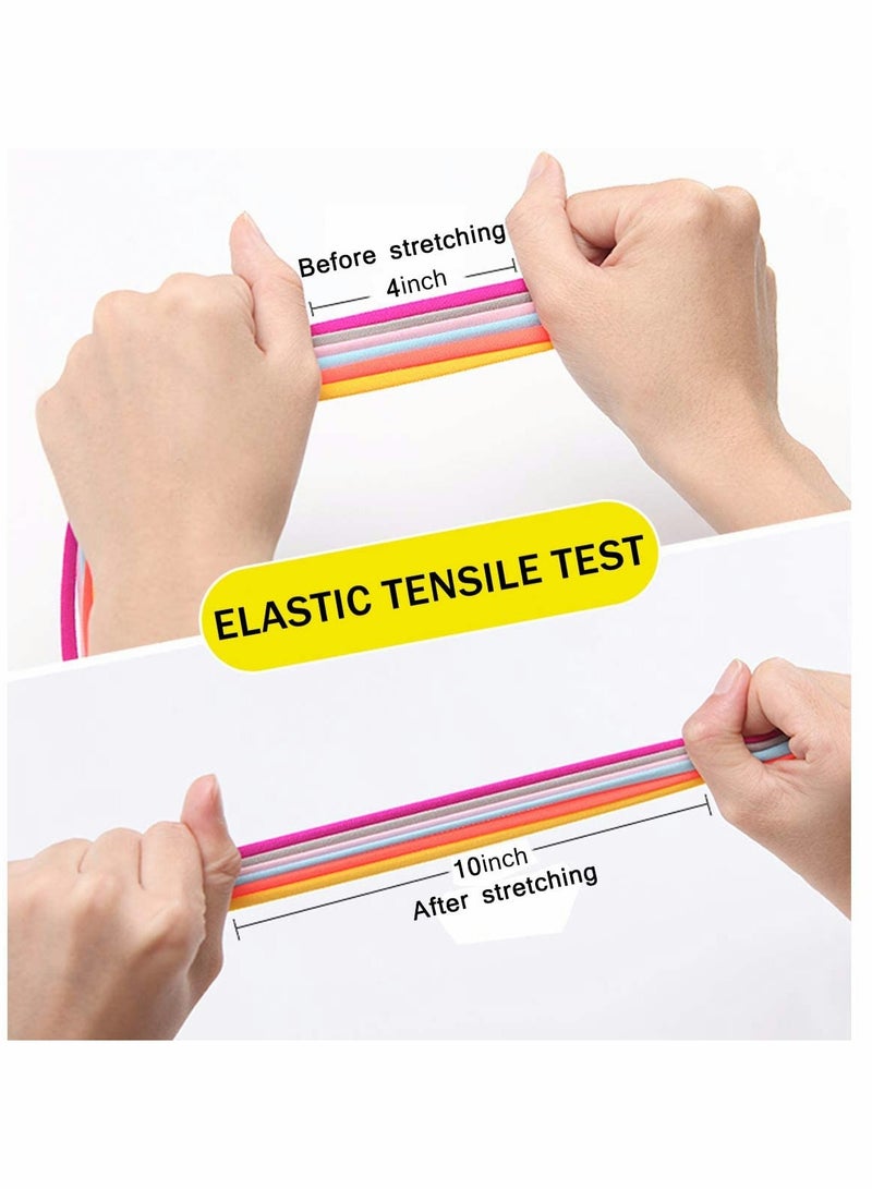 Zikra 2 Pairs of No Tie Shoe Laces Elastic Tieless Shoelaces, One Size Fits All Adult & Kids - Image 3