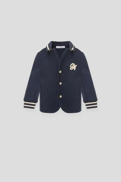 شوبيت Navy Jacket Knitted - Choupette