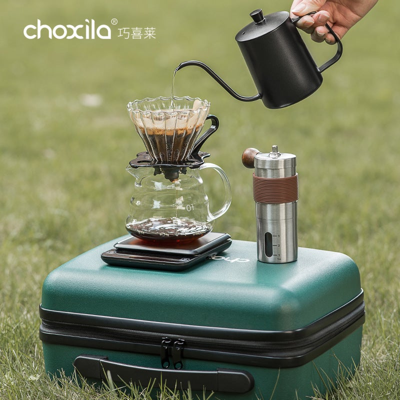 Hand Coffee Pot Suit Portable Outdoor Coffee Pot Gift Box Hand Coffee Pot Suit Gift Box Hand Coffee Suit - Image 4