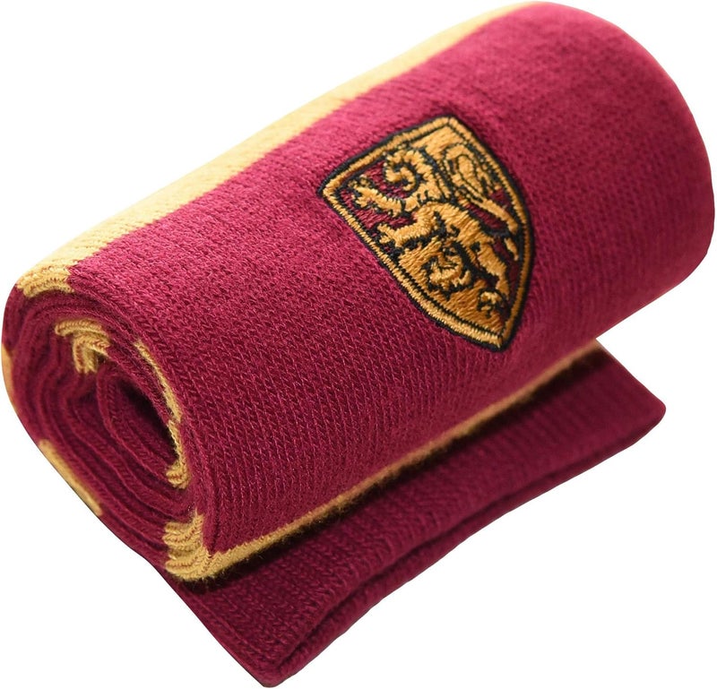 Harry Potter Gryffindor Striped Juniors/Ladies Over the Knee Socks with Embroidered Crest - Image 4