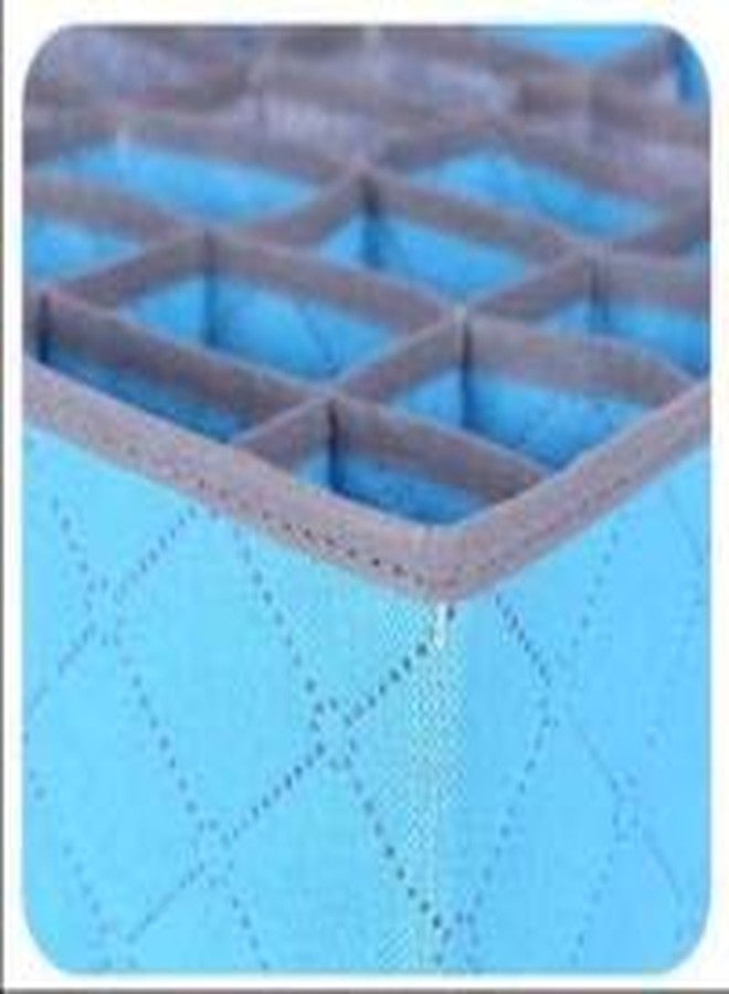 Orcoa24 Grids Household Underwear Bras Socks Storage Box Drawer Closet Organizer Space Saver Bags. (Random Colours) - Image 3