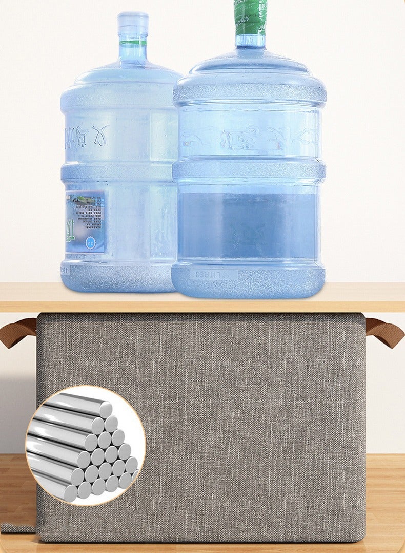 CityRiya-Long Large Wardrobe Clothes Organizers Sock Underwear Drawer Organizer Dividers Collapsible Cabinet Closet Storage Boxes Stackable Drawer Organizer Storage Bin Container for Clothes, Pants, Belt (1 Pack)  - Image 5
