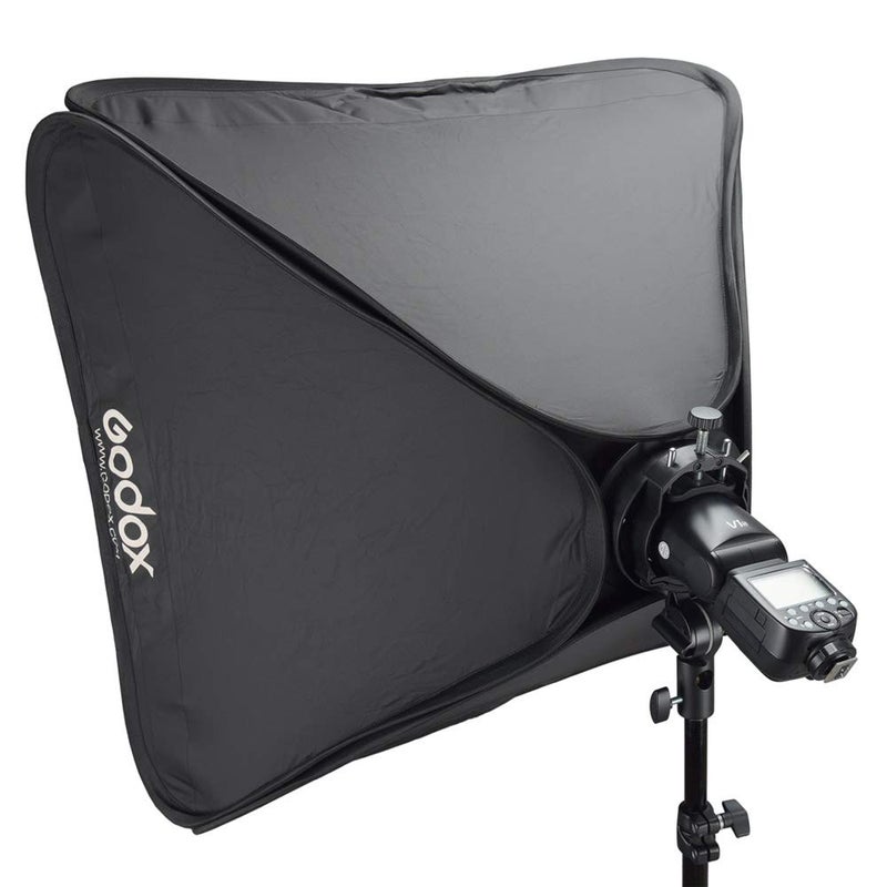 Godox Softbox 32"x32" with S2 S-Type Speedlite Bracket, Bowens Mount Soft Box Kit for Godox V1 AD400Pro AD200Pro AD200 V860II TT685II TT600 TT350 - Image 5