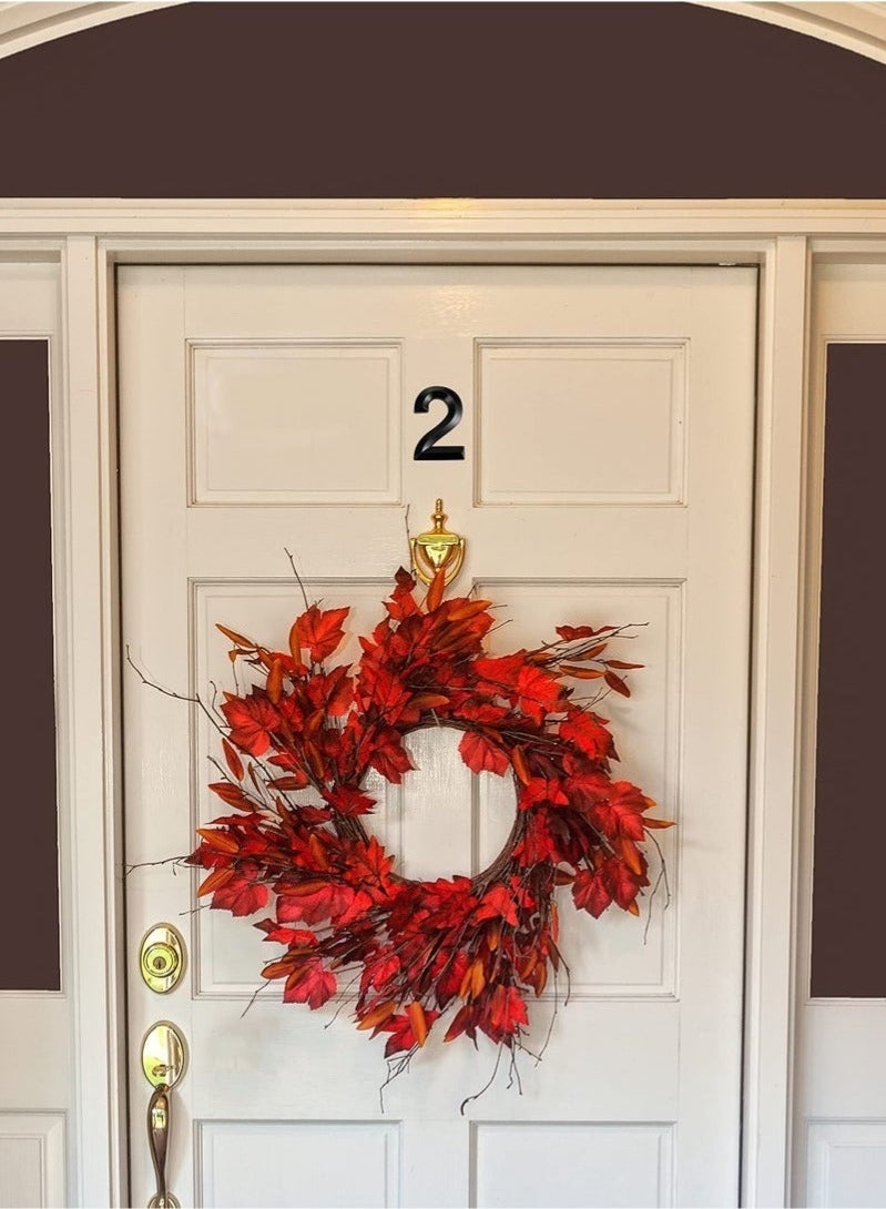 Bukela 3D Mailbox Numbers 0-9 Self-Adhesive 2 Inch Address Number Stickers Door House Numbers Style Street Mailbox Sign for Apartment Home Office - Image 4