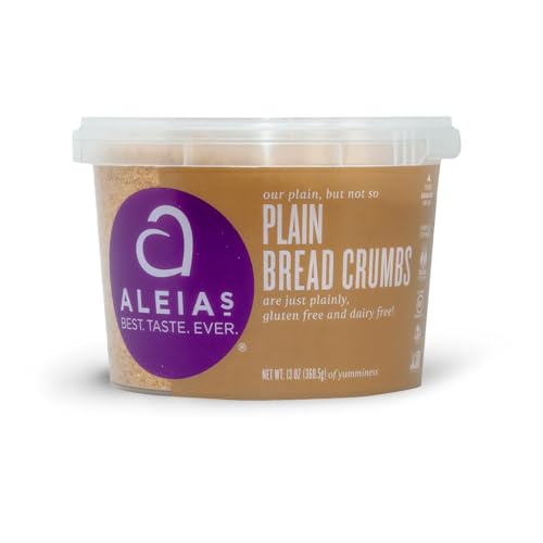 ALEIAS BEST. TASTE. EVER. Aleias Gluten Free Plain Bread Crumbs  13oz 1 Pack  Breading for Chicken Meatloaf  More  NonGMO Dairy Free Low Sodium Kosher - Image 1